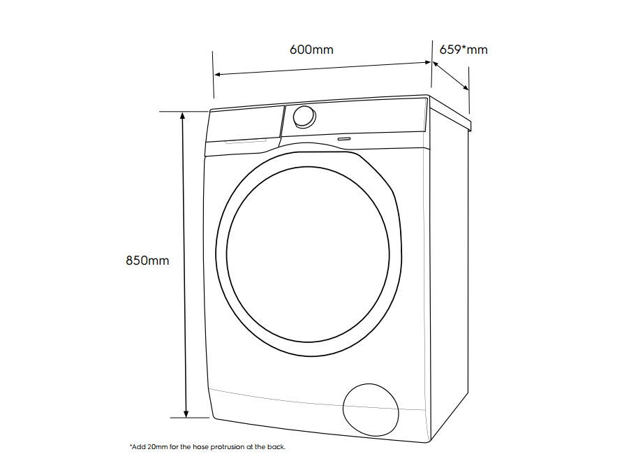 Máy giặt Electrolux 9.5kg EWF9523ADSA